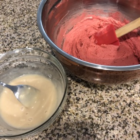 Making Red Velvet Pancakes