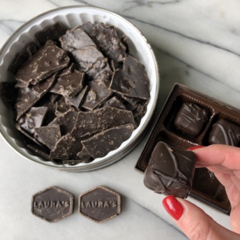 Gluten-free chocolate by Laura's Mercantile