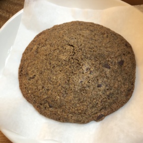 Gluten-free chocolate chip cookie from Nourish
