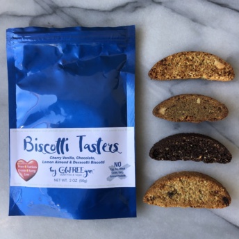 Gluten-free biscotti by GluFREEgan