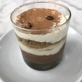 Gluten-free tiramisu from Gratitude Kitchen & Bar