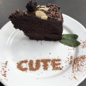 Gluten-free chocolate cake from La Otila