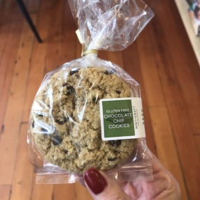 Gluten-free chocolate chip cookies from Mint + Craft