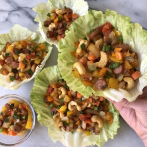 Gluten-free Turkey Lettuce Wraps