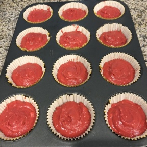 Making Red Velvet Cupcakes