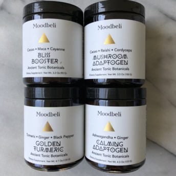 Gluten-free vegan products by Moodbeli