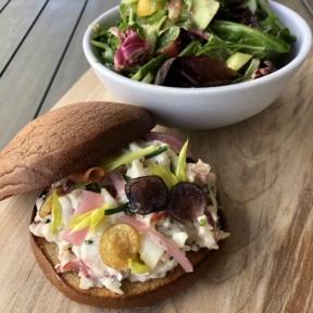 Gluten-free lobster roll from Sea Level