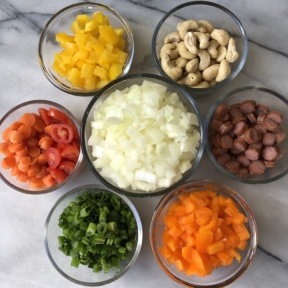 Ingredients for Turkey Lettuce Wraps