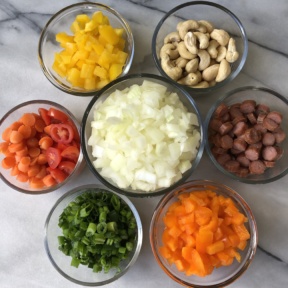 Ingredients for Turkey Lettuce Wraps