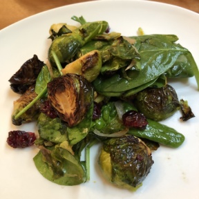 Gluten-free brussels sprouts from Nourish