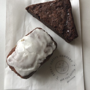 Gluten-free baked goods from Scout Coffee