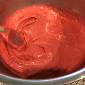 Red Velvet Cupcake batter