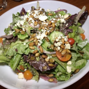 Mixed greens from Luna Red