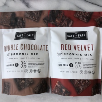 Gluten-free baking mixes from Safe + Fair