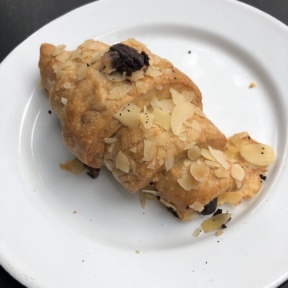 Gluten-free chocolate croissant from La Otila