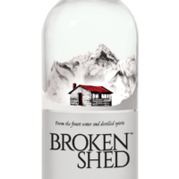 Bottle of Broken Shed Vodka