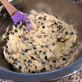 Making gluten-free Honey Nut Blondies