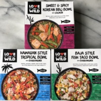 Gluten-free non-GMO seafood bowls from Love The Wild