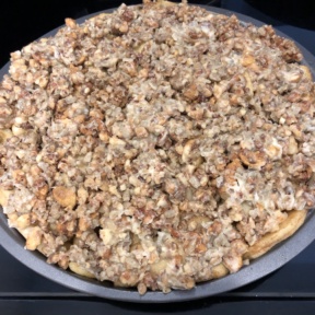 Granola Apple Crisp ready for the oven
