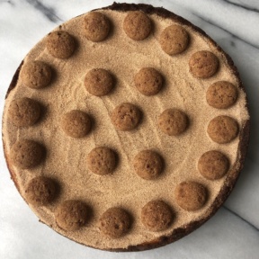 Gluten-free dairy-free Snickerdoodle Cheesecake