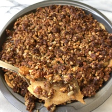 Gluten-free Granola Apple Crisp