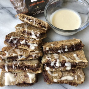 Cinnamon Roll French Toast Sticks with Simple Kneads bread