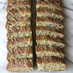 Lemon Poppy Seed Loaf using Vitacost GF flour