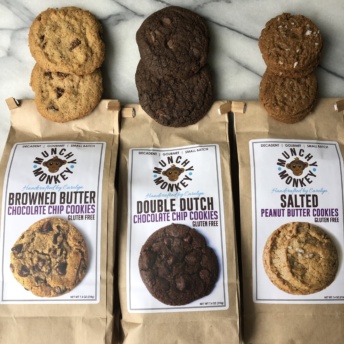 Gluten-free cookies by Munchy Monkey Bakery