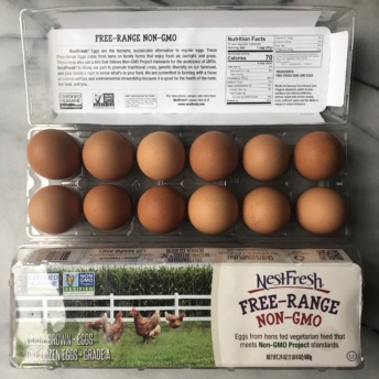 Free-range eggs by NestFresh