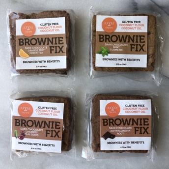 Gluten-free brownies by Jungle Treats
