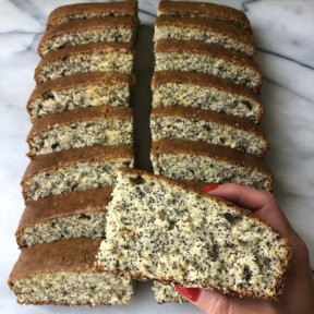 Gluten-free Lemon Poppy Seed Loaf