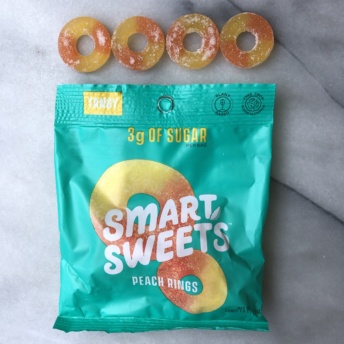 Peach rings by SmartSweets
