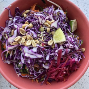 Thai bowl with zoodles from JOi Cafe