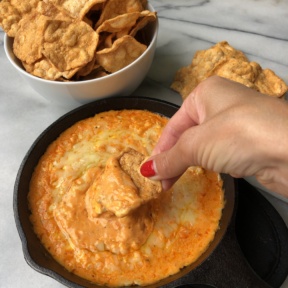 Cheesy gluten-free Buffalo Dip