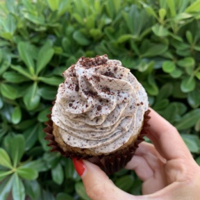 Cookies and cream cupcake from Karma Baker