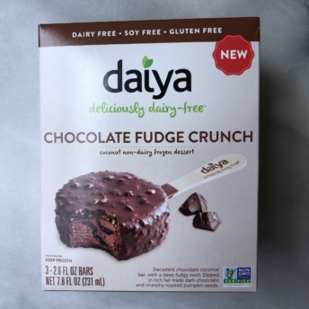 Gluten-free dairy-free dessert bars by Daiya