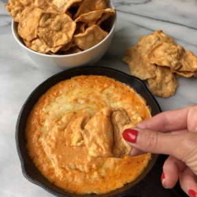 Digging into this Buffalo Dip