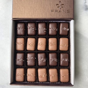 Gluten-free caramels from Fran's Chocolates