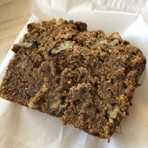 Banana bread from Vibe Organic Kitchen