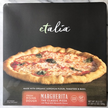 Gluten-free Margherita pizza by Etalia Foods