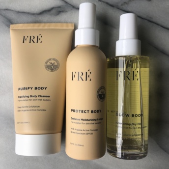 FRÉ Skincare gluten-free products