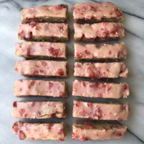 Gluten-free Strawberry Cake Bars