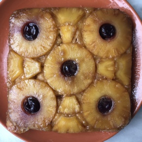 Square Pineapple Upside Down Cake