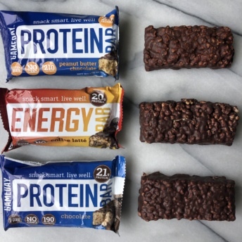 Gluten-free protein bars by Gameday