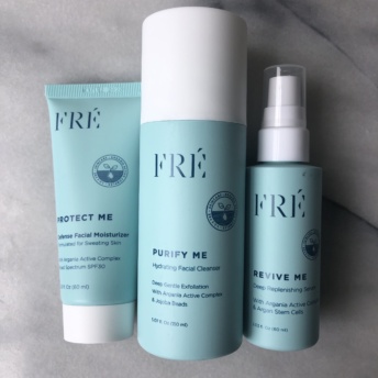 Gluten-free skincare products by FRÉ Skincare
