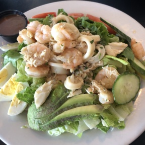 Seafood salad from Killer Shrimp