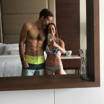 Jackie and Brendan at Le Blanc Resort in Cabo