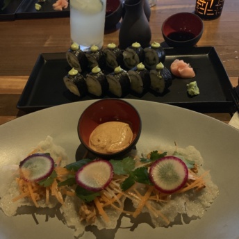 Gluten-free sushi from Blanc Asia