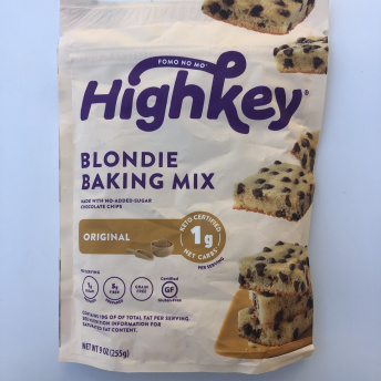 Gluten-free blondie baking mix by HighKey Snacks