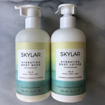 Body wash and lotion by Skylar